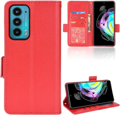 Miniatura 226 de Funda de piel sintética compatible con Motorola Moto E22 4G, funda de piel sintética compatible con Motorola Moto E22i 4G, color negro