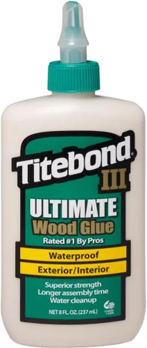 Miniatura 17 de Titebond Franklin International 1414 Titebond-3 Ultimate pegamento para madera, 16 onzas