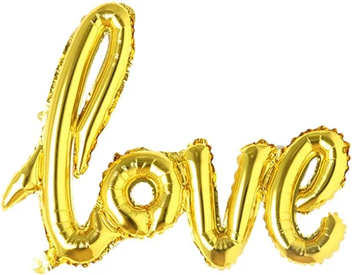 Globos gigantes multicolor de papel de aluminio con letras de amor, globos de amor champán, decoración de fiesta de boda, regalo del día de San