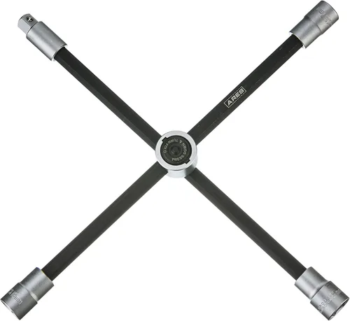 ARES 70092 - Llave deslizante de 4 vías - Llave deslizante ajustable que proporciona un apalancamiento superior - Se pliega para un almacenamiento
