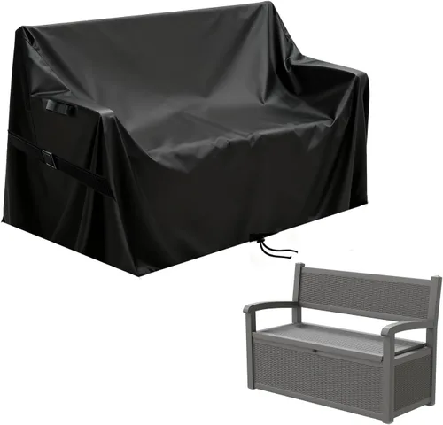 Miniatura 14 de Cubierta de Caja de Almacenamiento Exterior, Cubierta Impermeable de Resina para Contenedor de Almacenamiento, Cubiertas de Caja de Cubierta