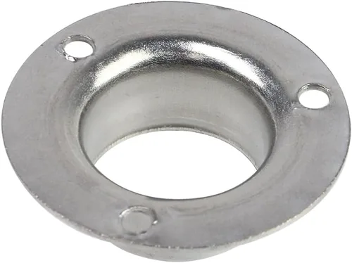 Miniatura 4 de Geesatis Soporte de brida para barra de tubería, soporte de montaje de techo, brida de varilla de acero inoxidable, con tornillos, diámetro