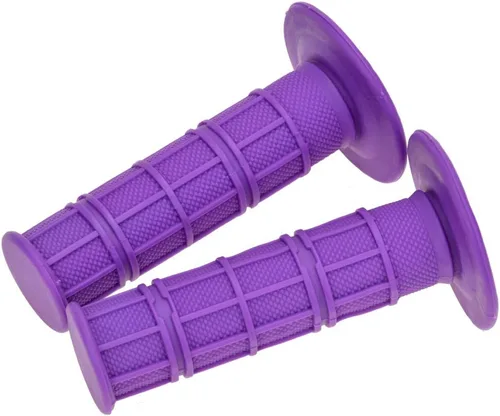Miniatura 8 de HIAORS Agarraderas universales de goma suave de 0.866 in 7/8 pulgadas, compatibles con CRF50, XR50, KLX250, SSR125, Pit Bike CRF150F, CRF230F