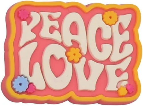Miniatura 5 de 15 dijes de zapatos hippie, dijes estéticos bohemios para zapatos, decoraciones retro hippy para zapatos de cumpleaños, decoraciones lindas, regalo