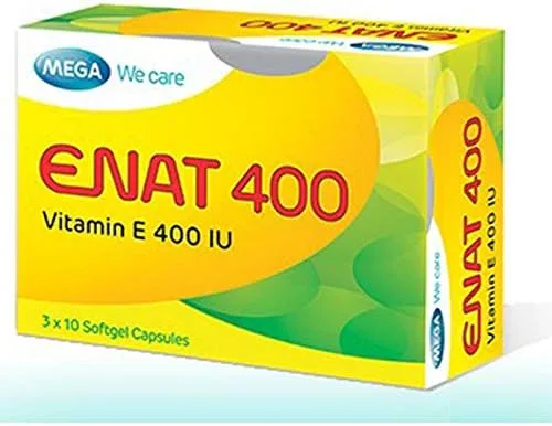 02 cajas - ENAT 400 - Vitamina E 400 UI - Antioxidante y eliminador de radicales libres - Envío 7-14 días - Envío desde Estados Unidos tiempo 7-14