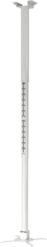 Miniatura 11 de Soporte para proyector, altura ajustable de 55 a 79 pulgadas, soporte de techo universal de movimiento completo, peso máximo de 22 libras y brazos
