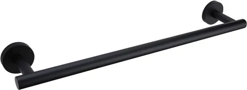 Miniatura 24 de Miyili Toallero de cocina pequeño de 9 pulgadas, de acero inoxidable, para gabinete, barra de toalla de mano, barra de toalla, barra redonda