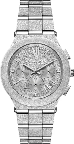 Michael Kors Reloj de pulsera de acero inoxidable Billie Cronógrafo para mujer (Modelo: MK7558)