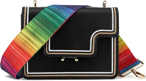 Miniatura 457 de ZOOEASS - Correa de repuesto para cartera, para colgar en el hombro o para cruzar, ancha y ajustable, de lona