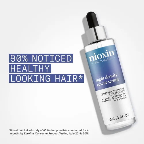 Miniatura 3 de Nioxin Night Density Rescue Serum Suero para engrosar el cabello durante la noche Protege contra la rotura del cabello Tratamiento intensivo