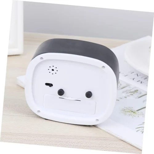 Miniatura 4 de VICASKY Reloj despertador de escritorio pequeño cuadrado simple con manecillas de hora para habitaciones de niño y niña, decoración del hogar