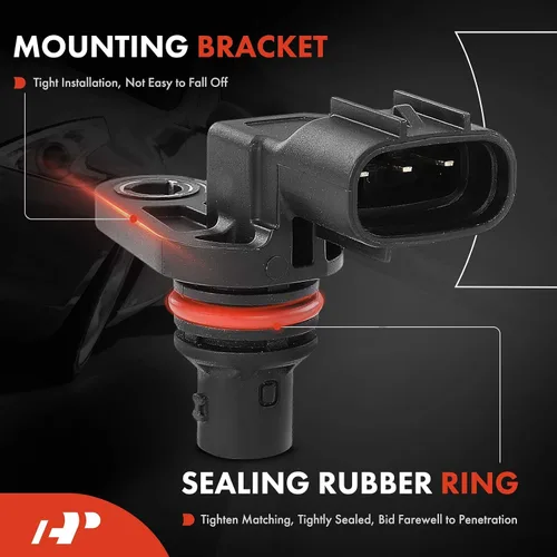 Miniatura 3 de A-Premium Sensor de posición del árbol de levas del motor compatible con Hyundai Sonata 2014-2019, Tucson 2019-2021, Santa Fe Sport Veloster N y Kia