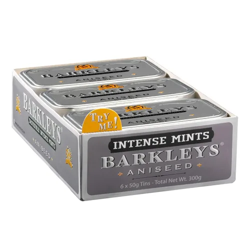 Miniatura 24 de Barkleys Mentas para el aliento de regaliz – Dulces de menta fresca con sabor a regaliz fuerte para fiestas, después de la cena, boda, uso diario