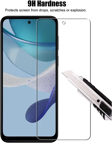 Miniatura 5 de (3+3) Protector de pantalla de vidrio templado con protector de lente de cámara para Motorola Moto G 5G 2023 (paquete de 3)