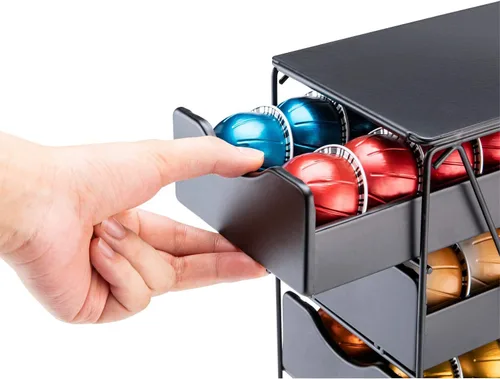 Miniatura 9 de FlagShip Soporte para cápsulas Nespresso Vertuo (4 niveles (capacidad de 80 cápsulas)