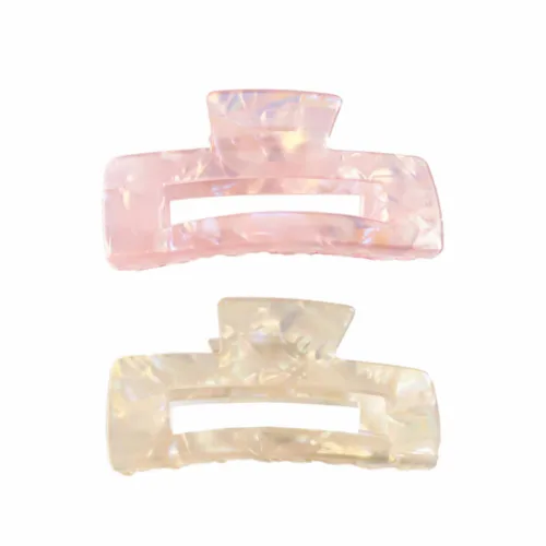 Miniatura 9 de 2 pinzas grandes para cabello grueso, pinzas de pelo de tortuga, clips de mandíbula de mariposa francesa de celuloide acrílico, fijación fuerte