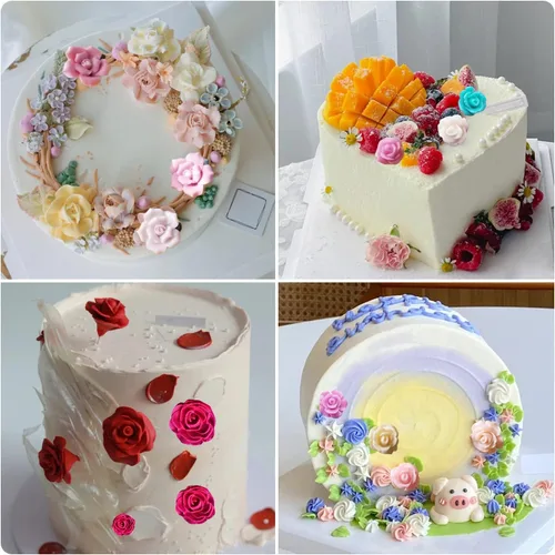 Miniatura 5 de Mujiang Molde de fondant de flores de rosa, moldes de silicona para decoración de pasteles, decoración de cupcakes, pasta de goma de mascar