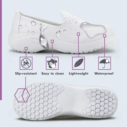 Miniatura 4 de Hawkwell Women's Lightweight Nursing Shoes Comfortable Work Shoes