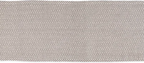 Miniatura 3 de DII Woven Basic - Camino de mesa Chevron de la colección de mesa, 15 x 72 pulgadas, gris