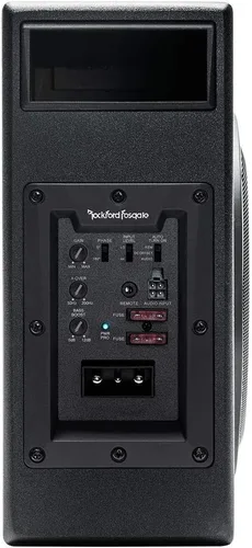 Miniatura 3 de Rockford Fosgate P300-8P Punch - Subwoofer amplificado de 8 pulgadas y 300 vatios en carcasa con puerto, diseño delgado para espacios reducidos