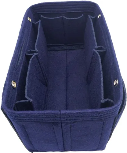 Miniatura 57 de LEXSION Organizador de fieltro para bolso – Bolsa de bolsillo múltiple en bolsa organizadora