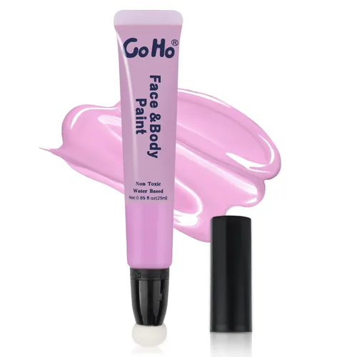 Miniatura 14 de Go Ho Barra de pintura facial verde claro, accesorios verdes, pintura corporal crema a base de agua, lavable, altamente pigmentada, suave y segura