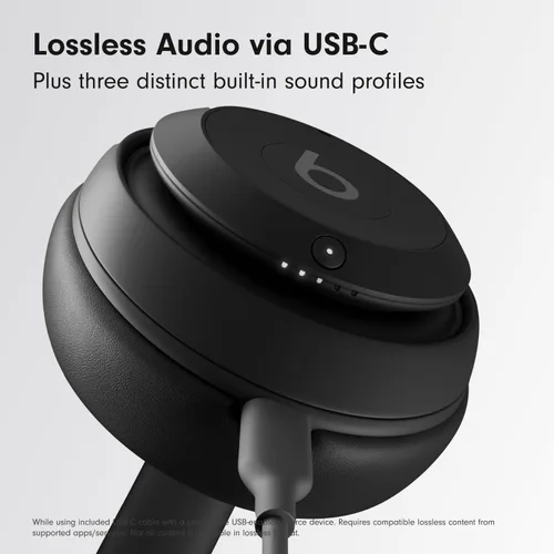 Miniatura 5 de Beats Studio Pro - Auriculares inalámbricos Bluetooth con cancelación de ruido con cable de carga USB-C (20 cm) - Negro mate