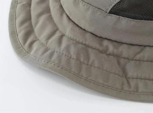 Miniatura 53 de Connectyle Sombrero de sol para niños y niñas, sombrero de pescador de ala ancha UPF 50+, sombrero de protección solar, sombrero transpirable