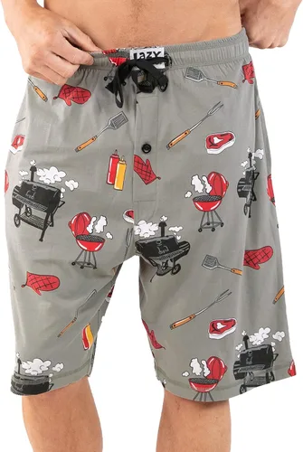 Miniatura 25 de Lazy One - Pantalones cortos de pijama para hombre, ropa de dormir