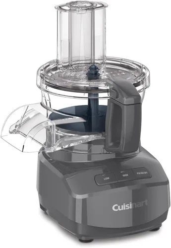 Miniatura 2 de Cuisinart Procesador de alimentos de alimentación continua de 9 tazas con disco de rallado y rebanado reversible fino y mediano, cuchilla universal