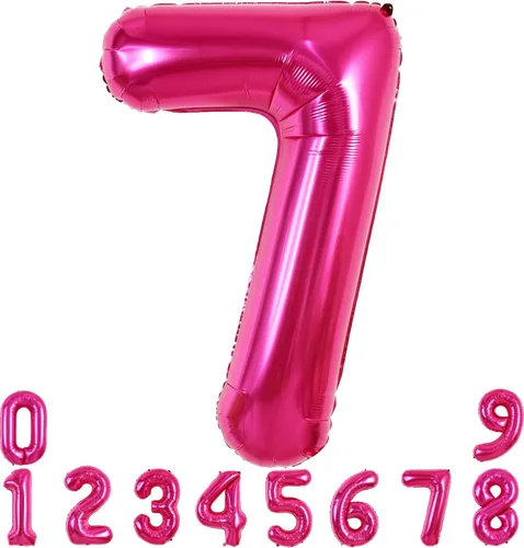 Miniatura 95 de TONIFUL 40 Inch Pastel Blue Number 8 Foil Balloons Large Mylar Foil Digital 8 Balloons for 8th Birthday, Gender Neutral Party, Baby Shower, Oro rosa