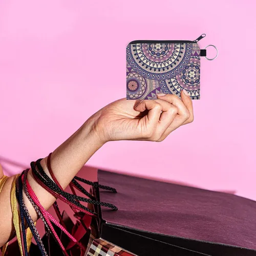 Miniatura 18 de Bolsa de maquillaje, bolsa de viaje, bolsa de cosméticos, organizador de artículos de tocador con cremallera pequeña para mujer, Paquete de 10