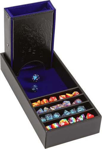 Miniatura 13 de Forged Dice Co. Citadel Bandeja y Torre de Dados - 3 en 1 Bandeja de Rodaje, Caja de Almacenamiento y Torre Removible para DnD, RPG y Juegos de Mesa