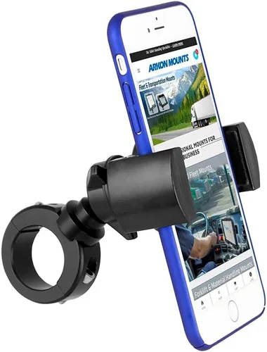 Miniatura 3 de ARKON Mounts RoadVise - Soporte de teléfono para motocicleta para iPhone X 8 7 6S Plus iPhone 8 7 6S Galaxy S8 S7 Note 8 (RVMC2B)