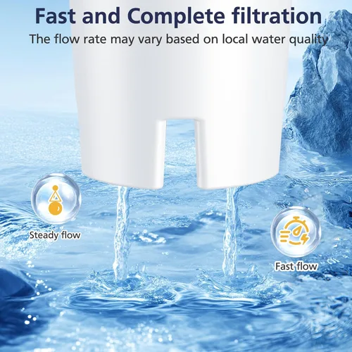 Miniatura 5 de Paquete de 3 piezas de repuesto para jarras y dispensadores de filtro de agua Brita®, Classic OB03, Mavea® 107007 35557, metro, diario, UltraMax