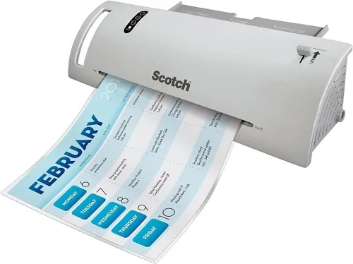 Miniatura 2 de 3M TP3854-50 Scotch - Bolsa de laminación térmica – Carta – 8.50 pulgadas de ancho x 11 pulgadas de largo 9 pulgadas x 11.5 pulgadas de tamaño total