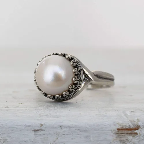 Miniatura 13 de 925 Sterling Silver Gemstone Rings for Women - Anniversary Rings for Women - Sterling Silver Rings for Women - Dainty Sterling Silver Rings