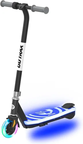 Gotrax Scout Pro - Patinete eléctrico para niños, rango máximo de 3 millas, velocidad de 6 mph por motor de 80W y acelerador de pulgar, ruedas