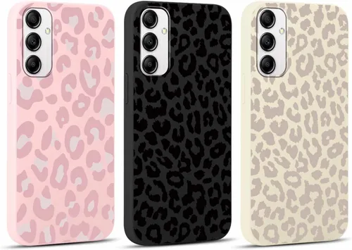 Miniatura 65 de 2 Pack Funda con lindo estampado de chita para Samsung Galaxy S22 Ultra 5G de 6.8", Fundas con patrón de leopardo de lujo, diseño de silicona suave