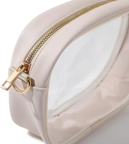 Miniatura 3 de TOBVZOO - Bolsa bandolera transparente aprobada para estadios, conciertos y eventos deportivos, unisex
