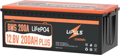 Miniatura 8 de Batería de litio LiFePO4 de 12.8 V 100 Ah, batería de litio del grupo 24, 15000 ciclos, celdas cilíndricas integradas de grado A+ y BMS de 100 A