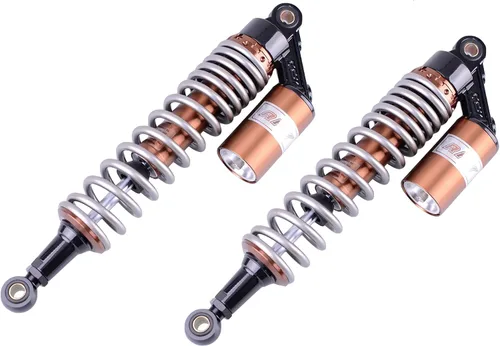 Miniatura 3 de Amortiguadores traseros universales de 14.8 pulgadas y 14.764 in para Honda Suzuki Kawasaki Yamaha Go Kart Quad Dirt Sport Bikes