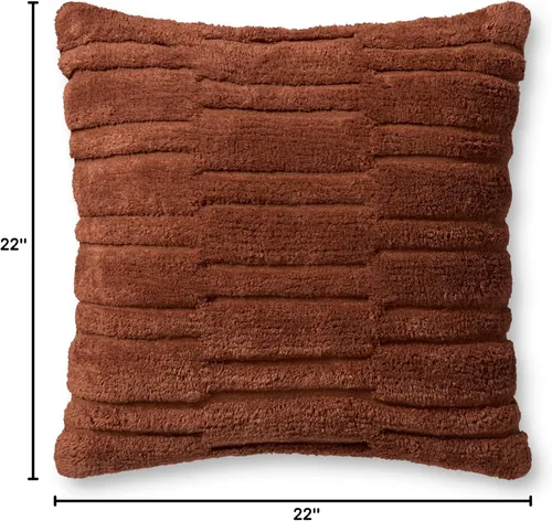Miniatura 4 de Loloi Angela Rose x Arabella Collection PAR0011 - Funda de 22 x 22 pulgadas con almohada de poliéster