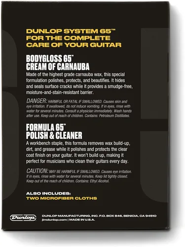 Miniatura 4 de Dunlop 65 Formula 65 Kit de esmalte de guitarra y 6554 Dunlop Ultimate Lemon Oil, 4 onzas