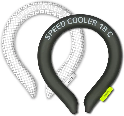 Miniatura 6 de SpeedUSA Insta Speed - Enfriadores de cuello (paquete de 2) (rosa y gris oscuro)