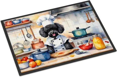 Miniatura 43 de Caroline's Treasures DAC6179MAT Affenpinscher - Tapete para puerta delantera, para interiores y exteriores, para entrada, antideslizante, lavable