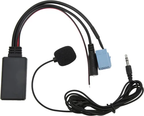Miniatura 7 de Tbest Cable estéreo Bluetooth5.0 Aux in 0.138 in Jack Iso 7 607 897 093 Terminales de reemplazo de micrófono manos libres y arneses de cableado