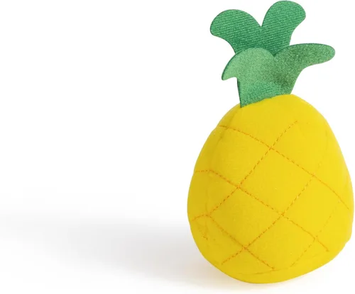Miniatura 5 de Hape Cesta de frutas para niños pequeños Juego de comida suave para niños, cesta de juguete de frutas incluye plátano, manzana, piña, naranja y más