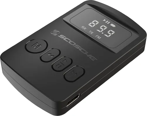 Miniatura 6 de Scosche BTFM2A BTFREQ Kit universal Bluetooth manos libres para coche con transmisor FM digital y cargador de coche USB de 10 W, transmisión