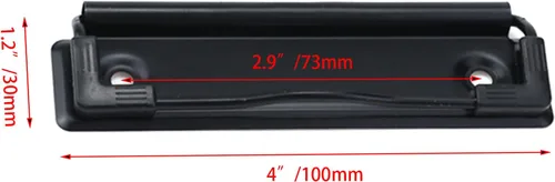 Miniatura 2 de Clips montables resistentes para portapapeles de metal a granel, abrazaderas de portapapeles para archivos de oficina de enfermeras, manualidades